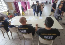 Apesar das fortes chuvas, eleições seguem tranquilas em São Paulo