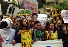 Ato em São Paulo cobra neutralidade da Meta nas eleições