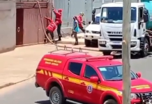 Incêndio destrói 4 veículos em Rio Pardo de Minas; bombeiros controlam rápido