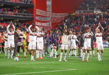 Sem chutar a gol na Argentina, Flamengo sobrevive na Libertadores